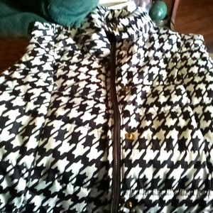 Jacket L black and white